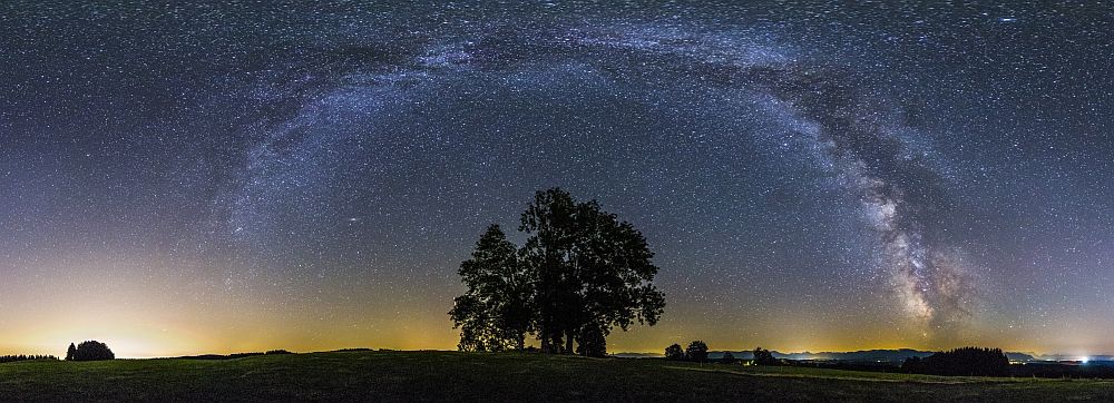 Sommer-Milchstraßen-Panorama