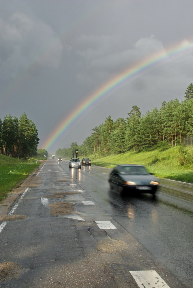 Sommer Regenbogen