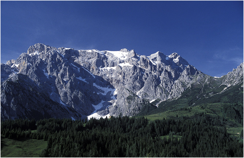 Sommer Sonne Berge