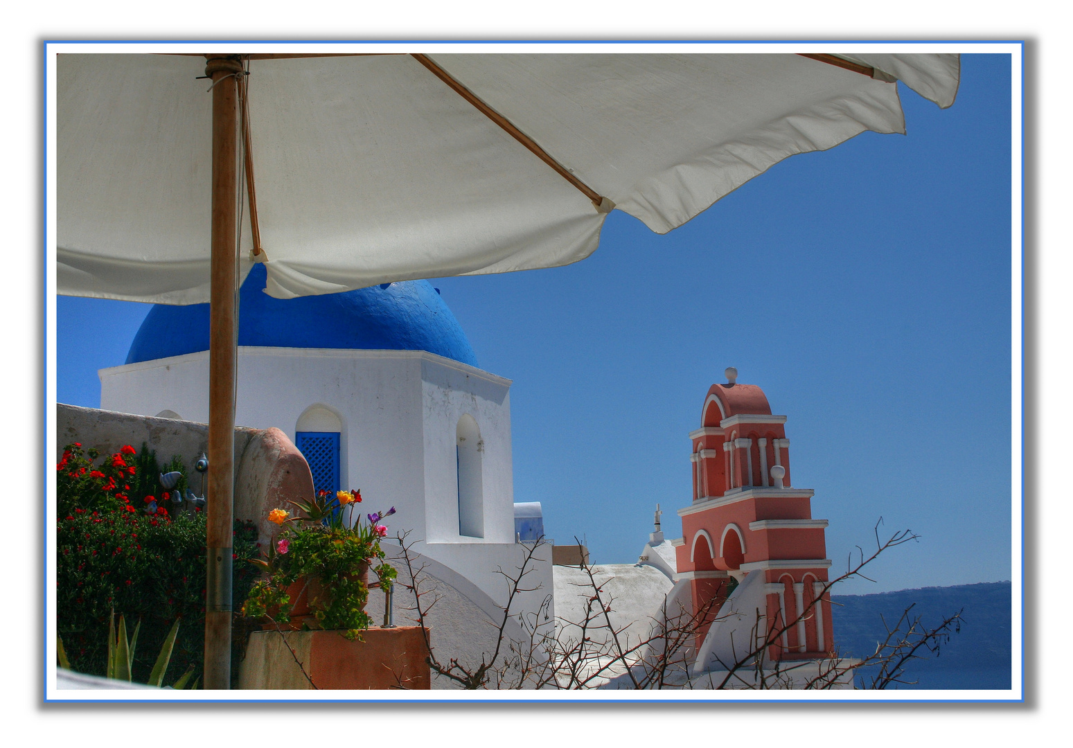 Sommer, Sonne, Santorini