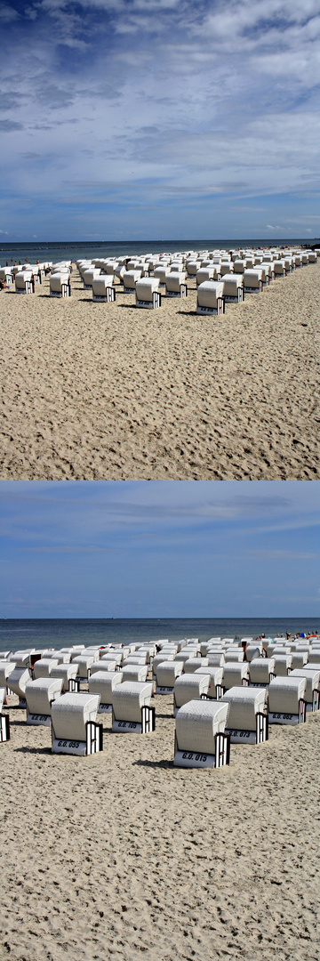 Sommer, Sonne, Strand und Meer.