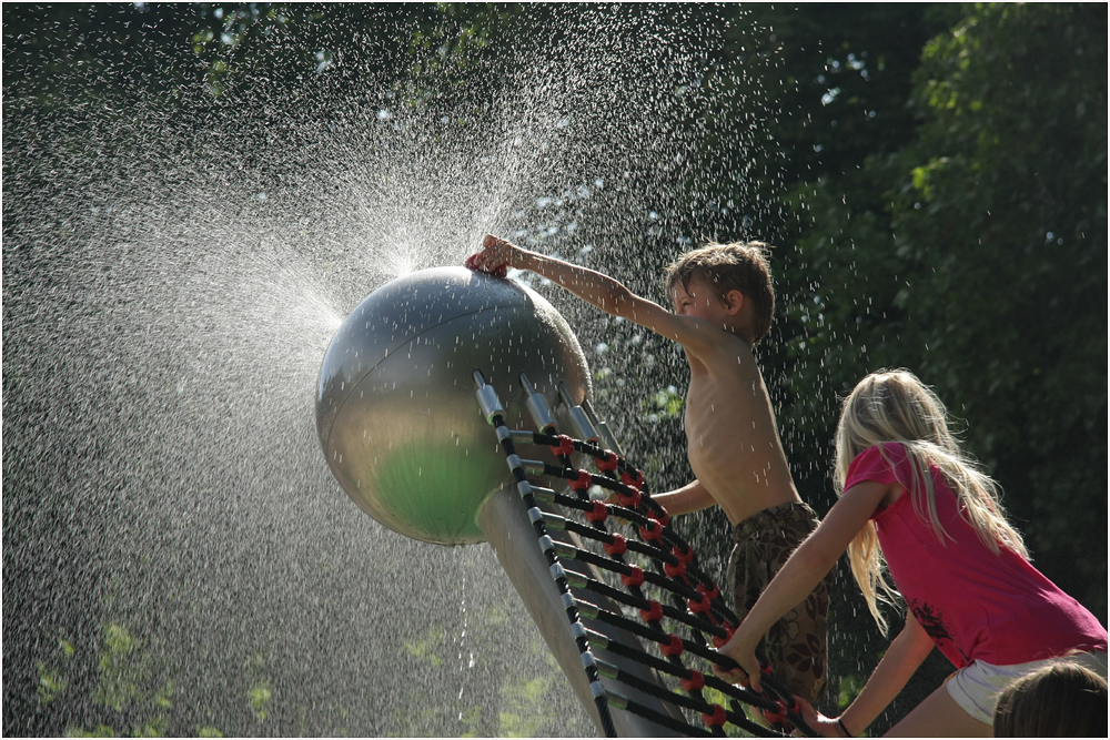 Sommer-Sonne-Wasser