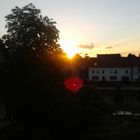 Sommer-Sonnenuntergang