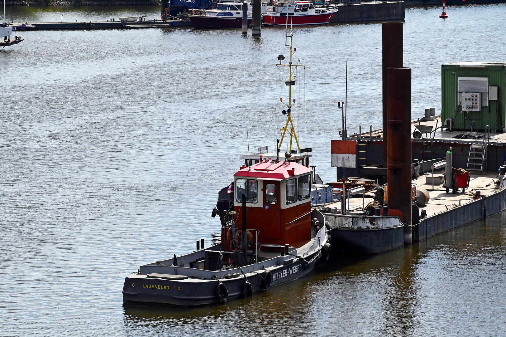 Sommer-Sonntag in Lauenburg an der Elbe