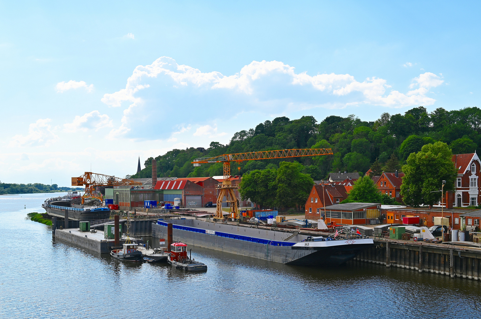 Sommer-Sonntag in Lauenburg an der Elbe