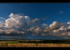 Sommer über Franken