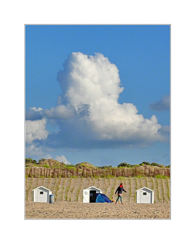 Sommer und der Himmel ist voller Wolken 02