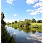 Sommer- und Wolkenhimmel 