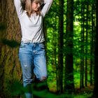 Sommer Wald Shooting mit Celine