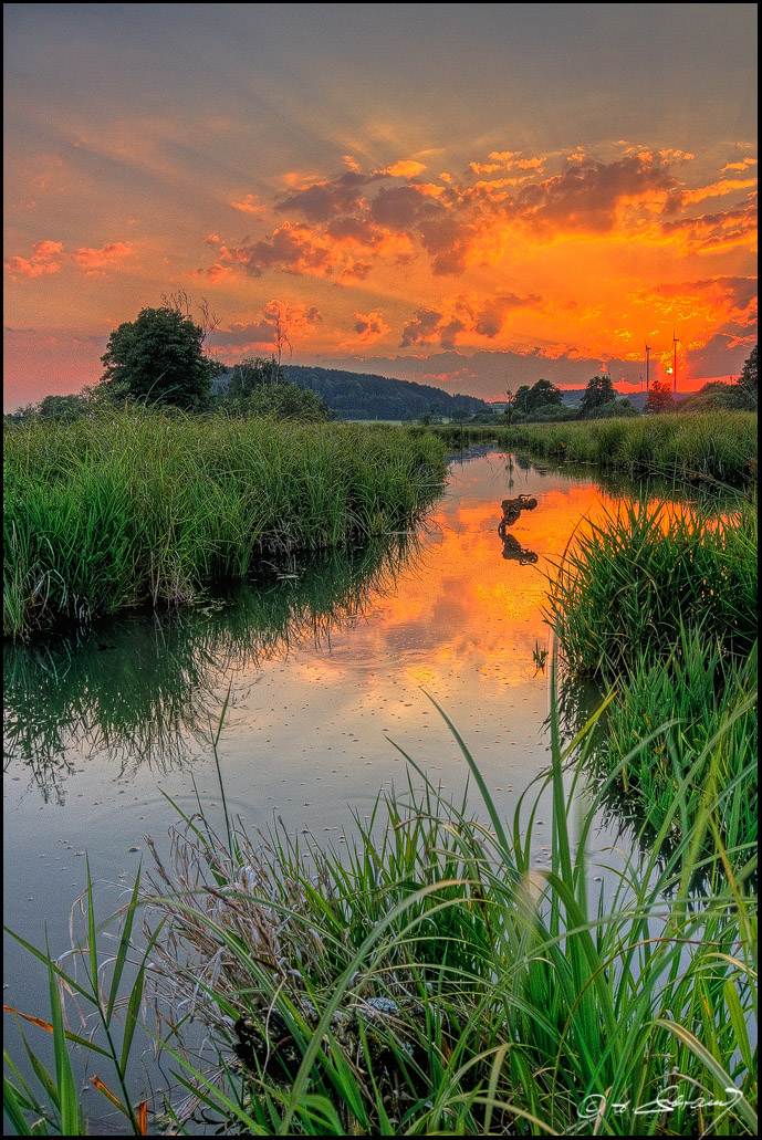 Sommerabend ...