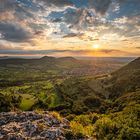 Sommerabend am Albtrauf 