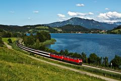 Sommerabend am Alpsee