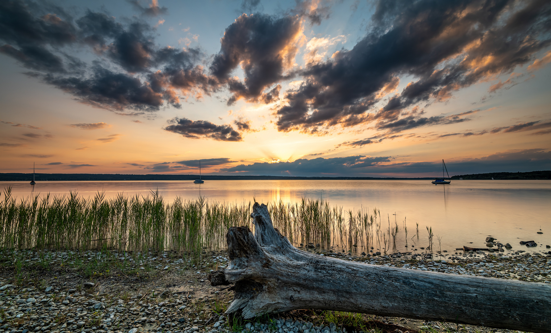 Sommerabend am Ammersee