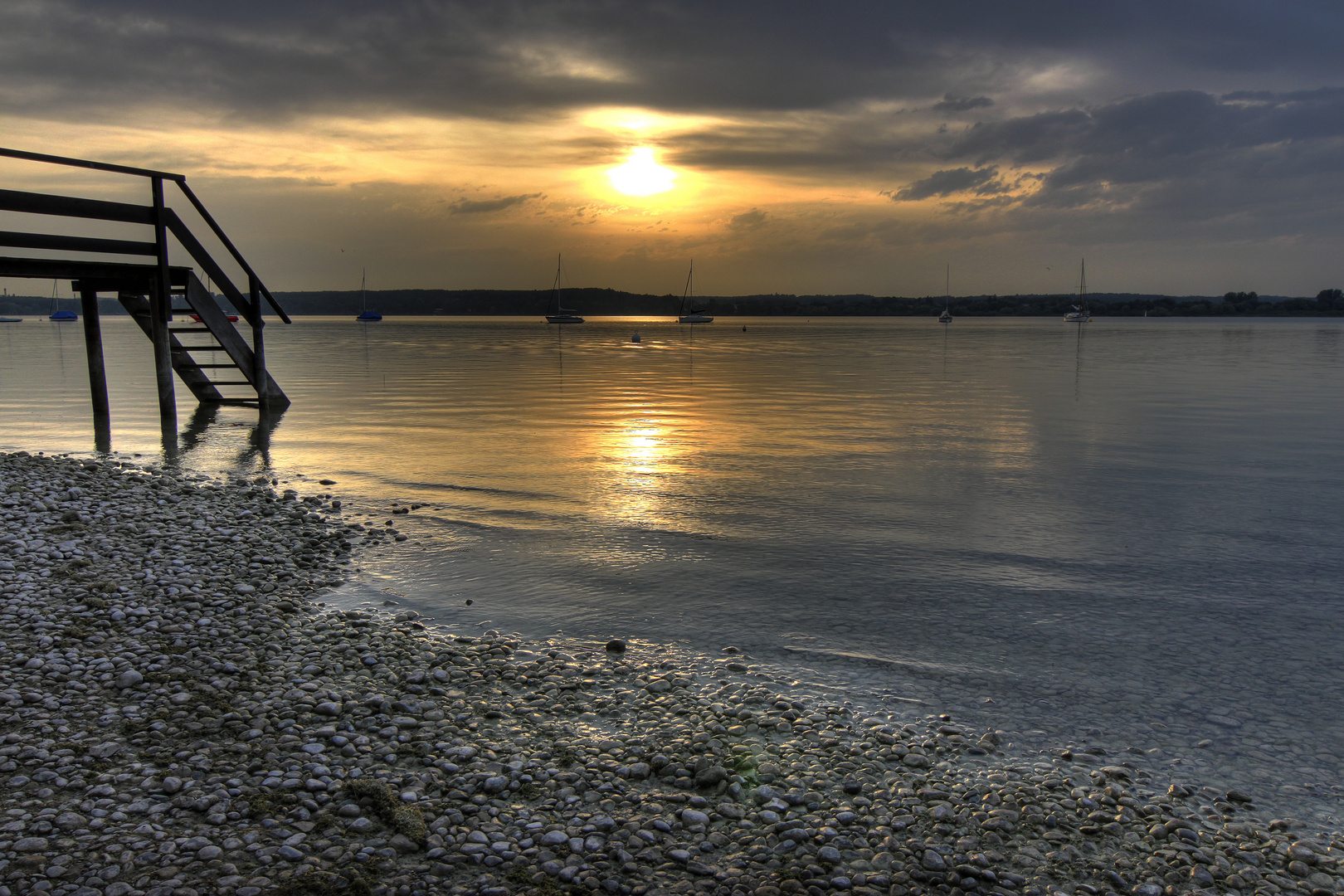 Sommerabend am Ammersee