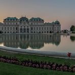 Sommerabend am Belvedere