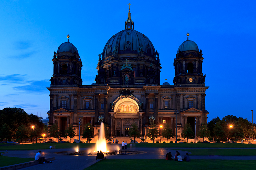 Sommerabend am Berliner Dom