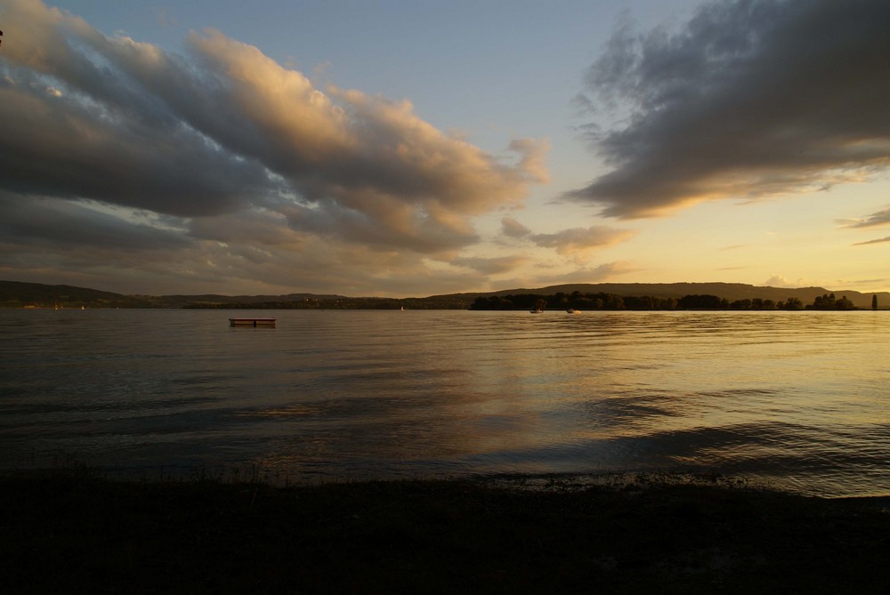 Sommerabend am Bodensee