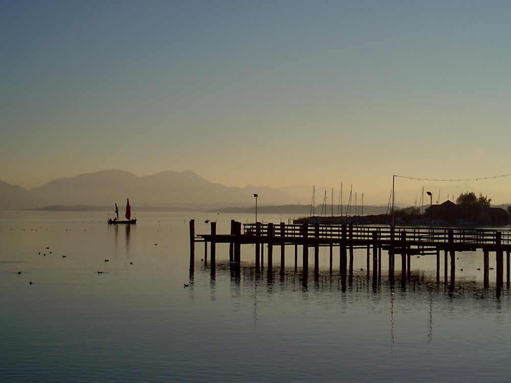 Sommerabend am Chiemsee