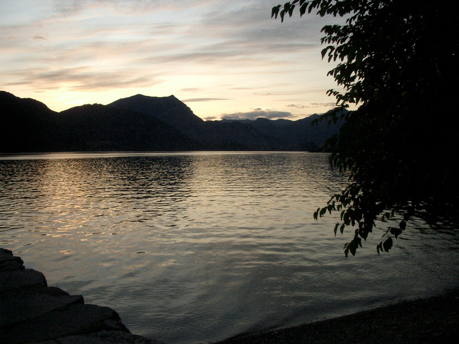 Sommerabend am Comersee