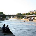 Sommerabend am Donaukanal