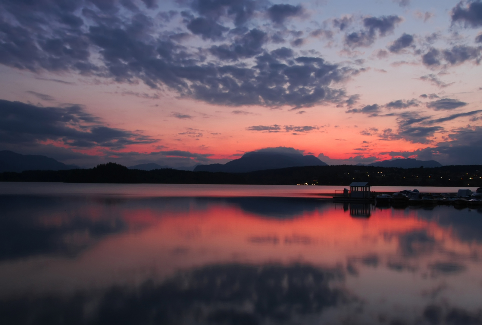 Sommerabend am Faaker See