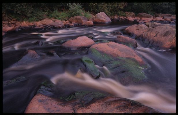 Sommerabend am Fluß