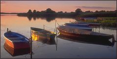 Sommerabend am Grimnitzsee/Brandenburg