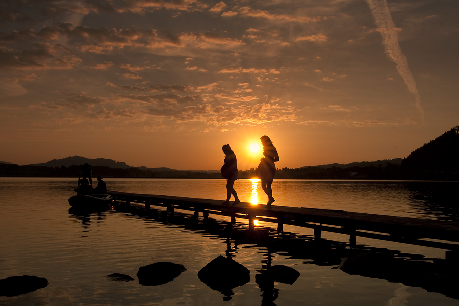 Sommerabend am Hopfensee