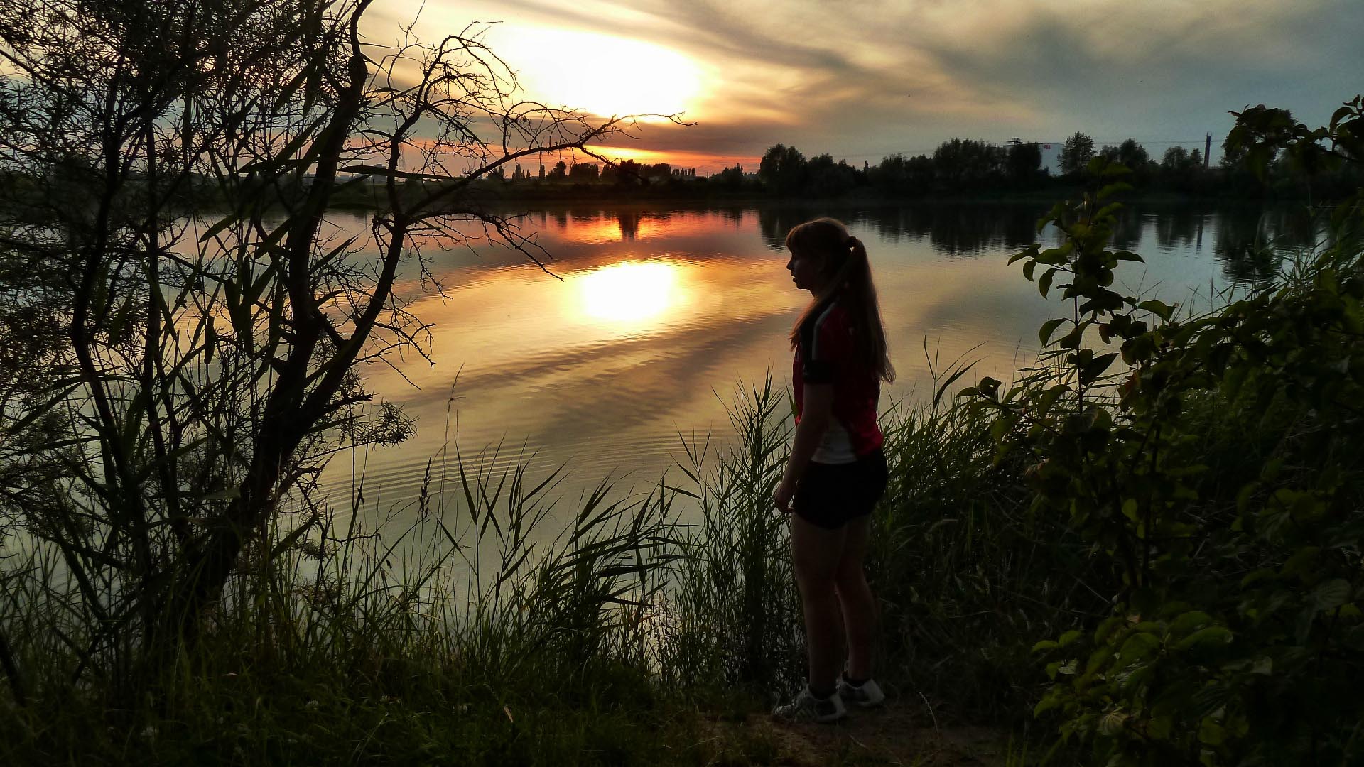 Sommerabend am Hufeisensee