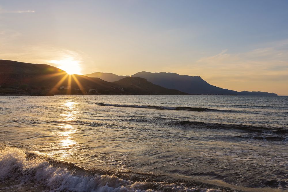 Sommerabend am Meer 