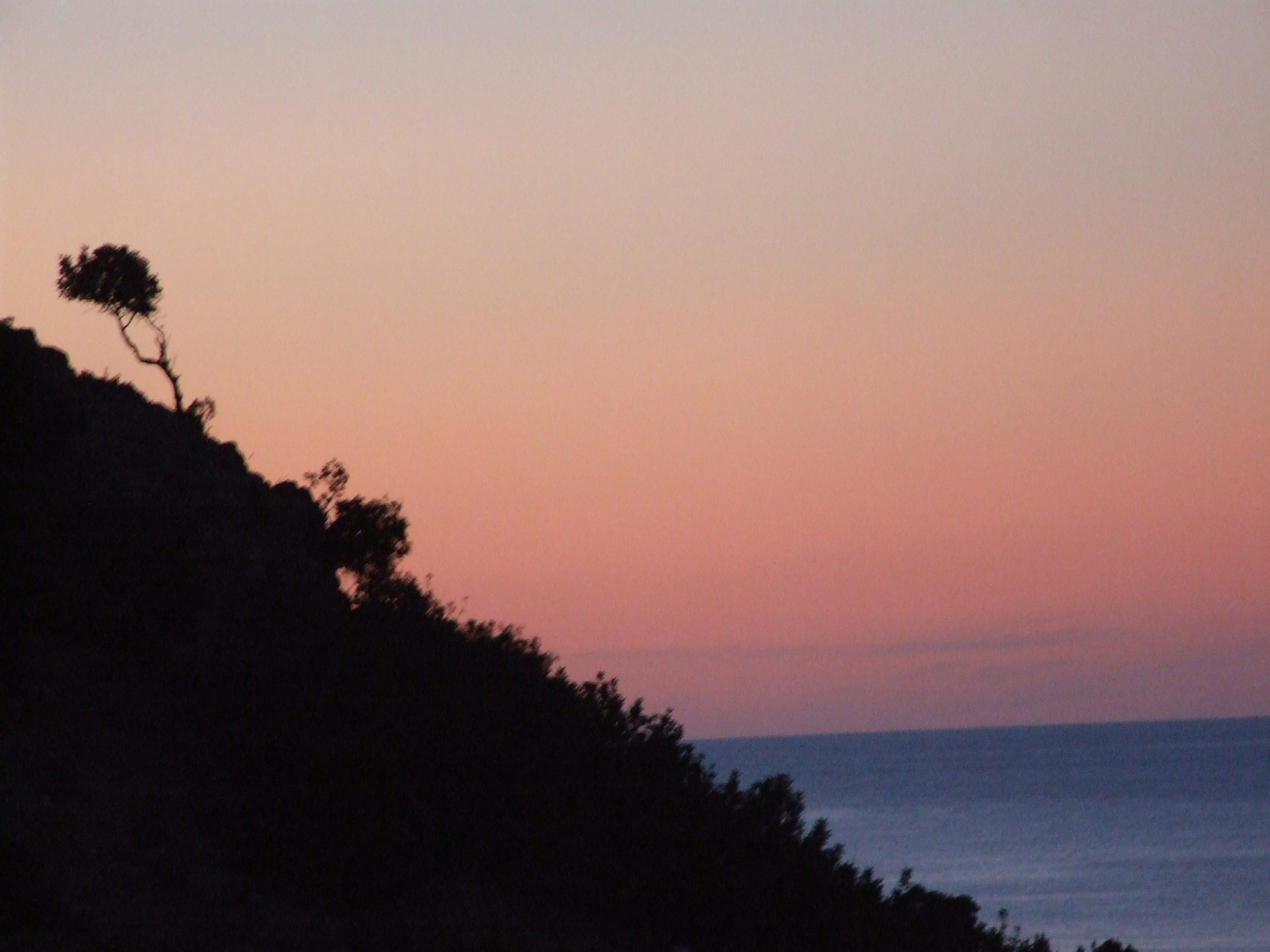 Sommerabend am Meer