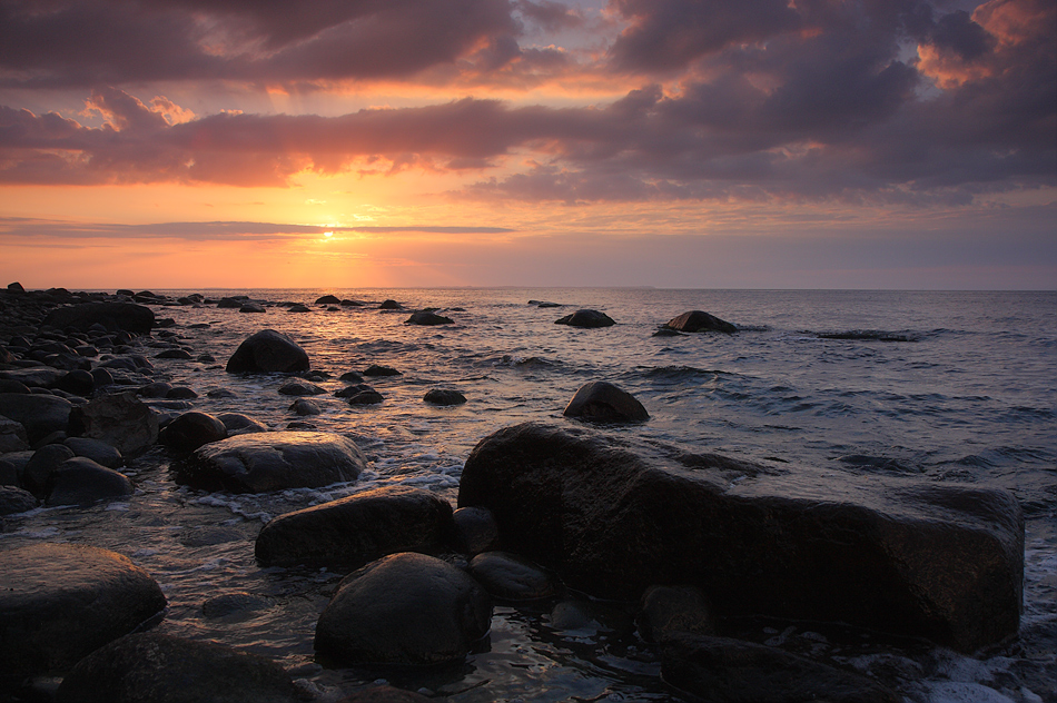 Sommerabend am Meer