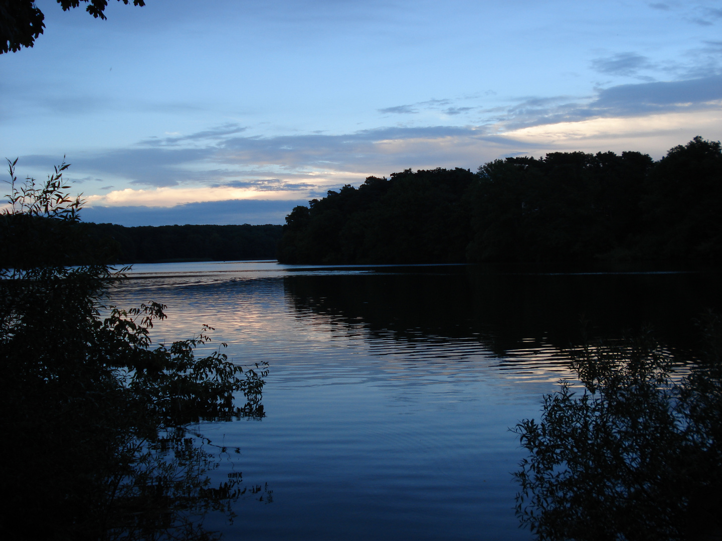 Sommerabend am Schlachtensee