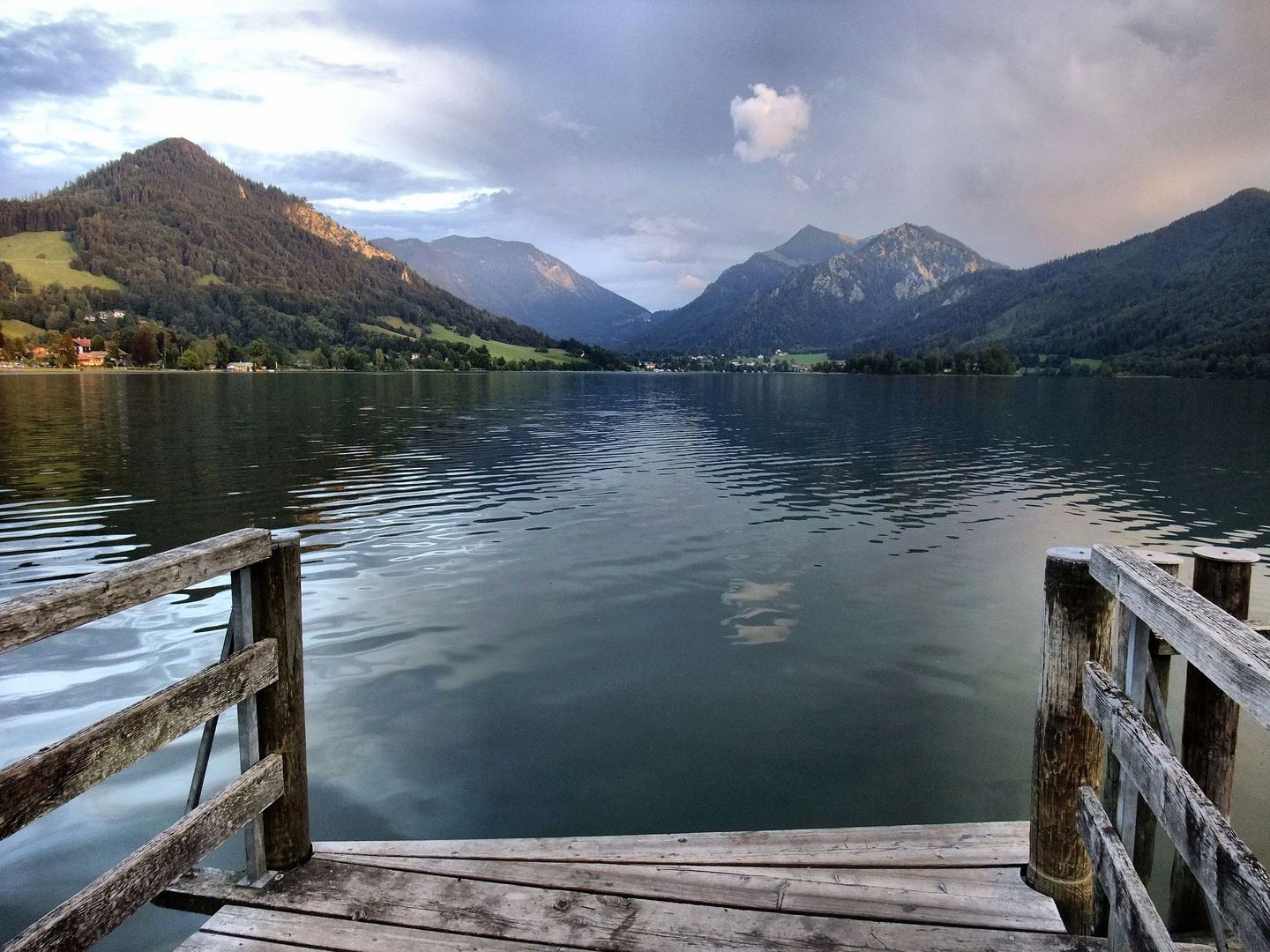 Sommerabend am Schliersee