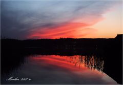 Sommerabend am See