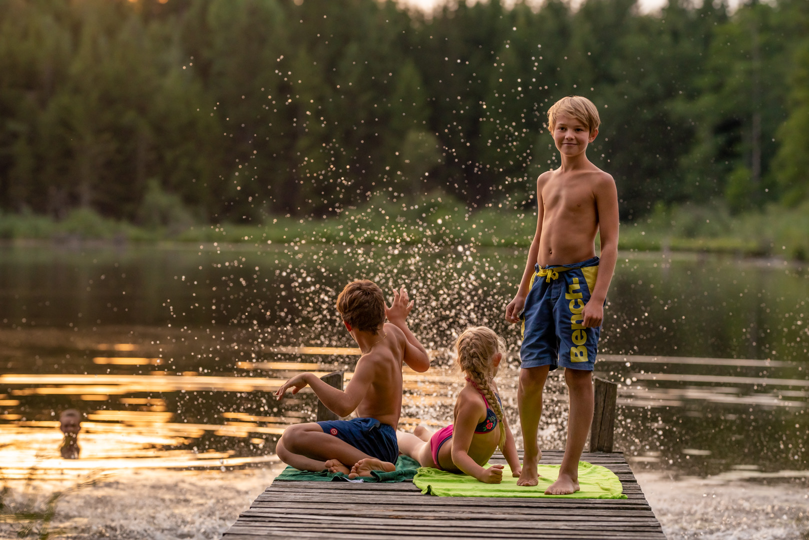 Sommerabend am See (2)