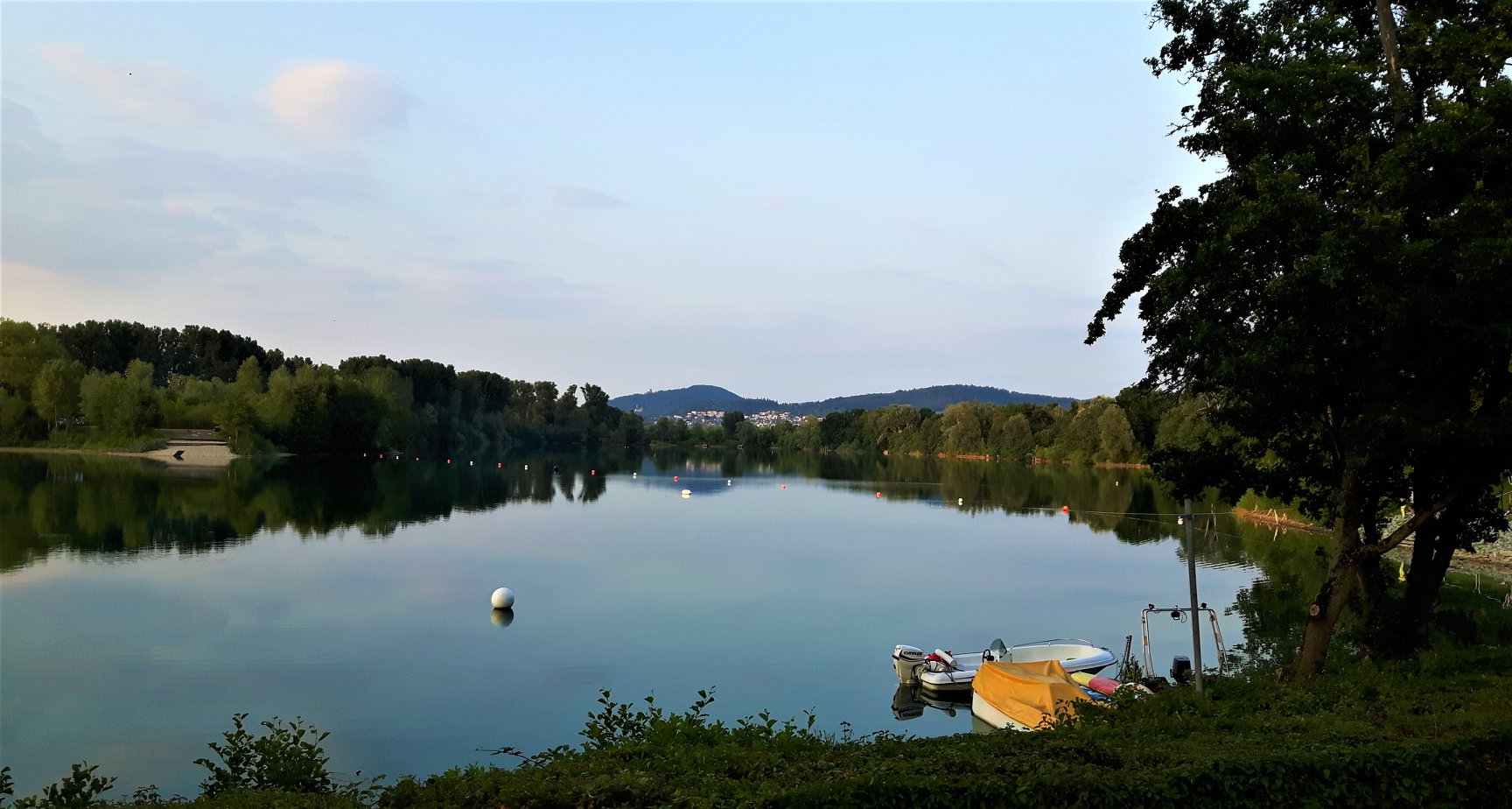 Sommerabend am See