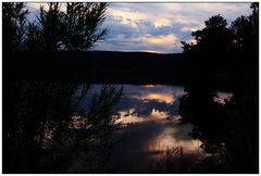 Sommerabend am See