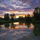 Sommerabend am See