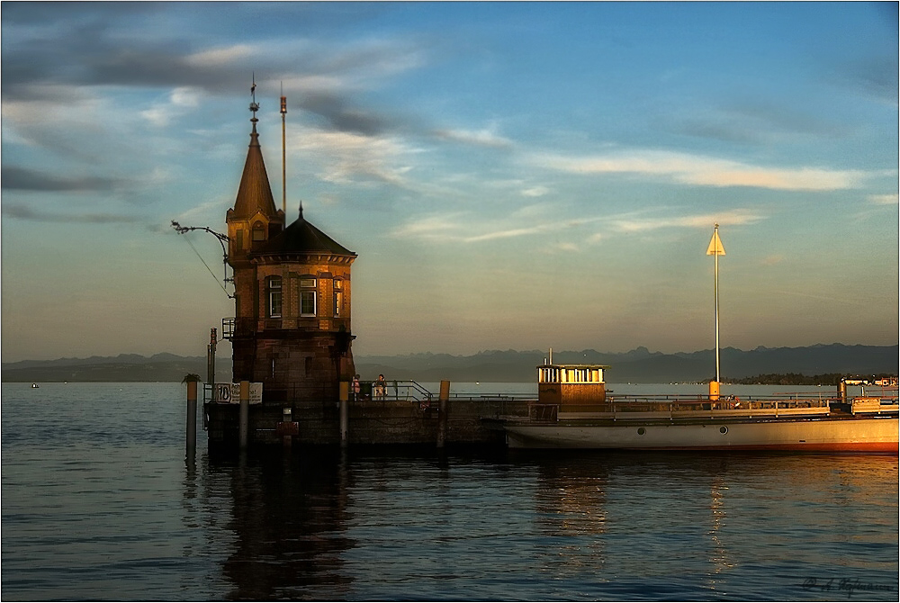 Sommerabend am See...