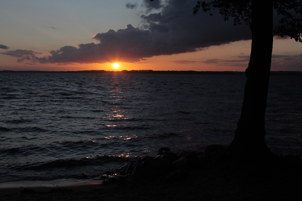 Sommerabend am See