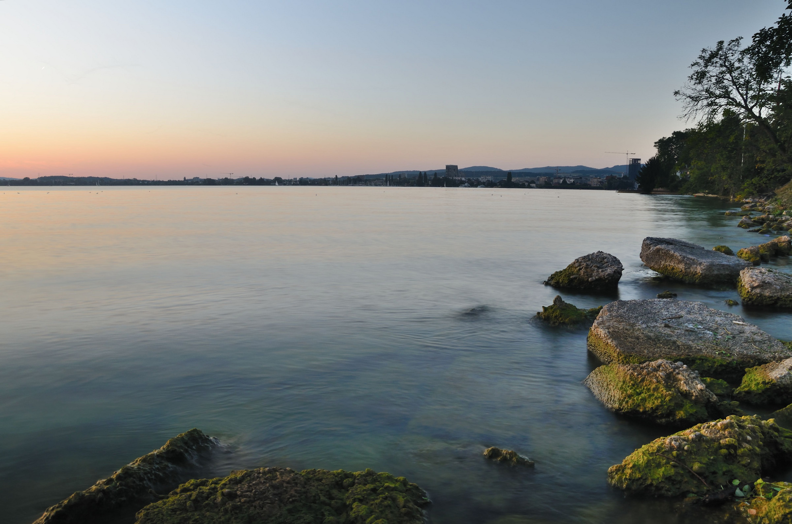 Sommerabend am See