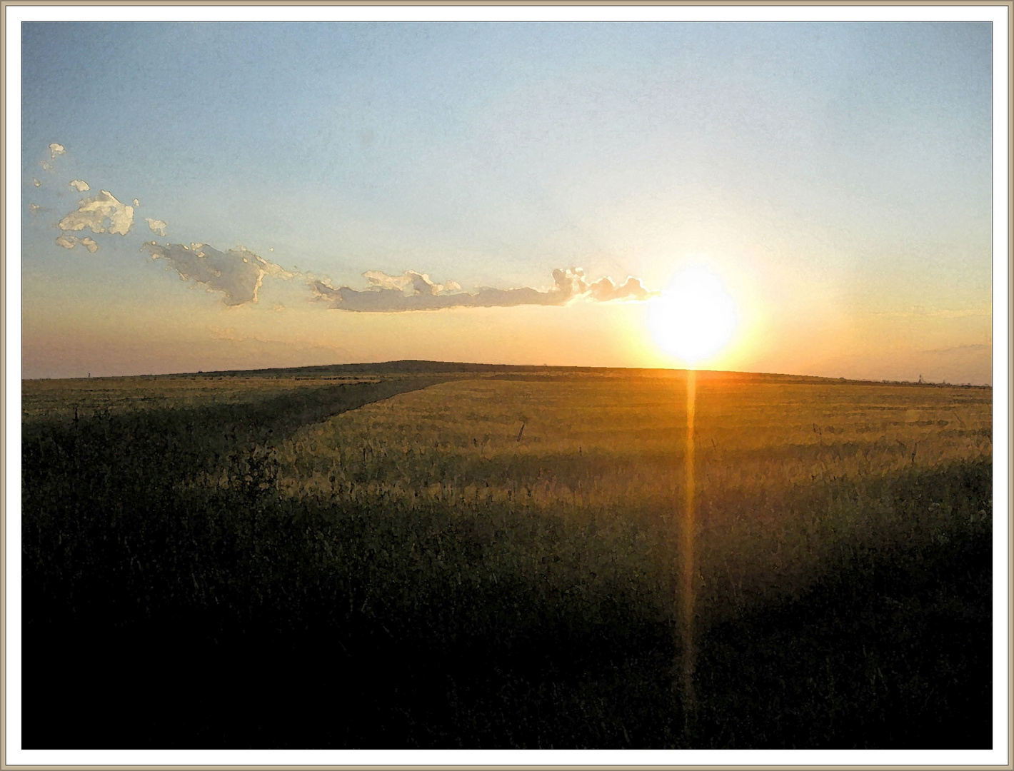 Sommerabend am Silberberg