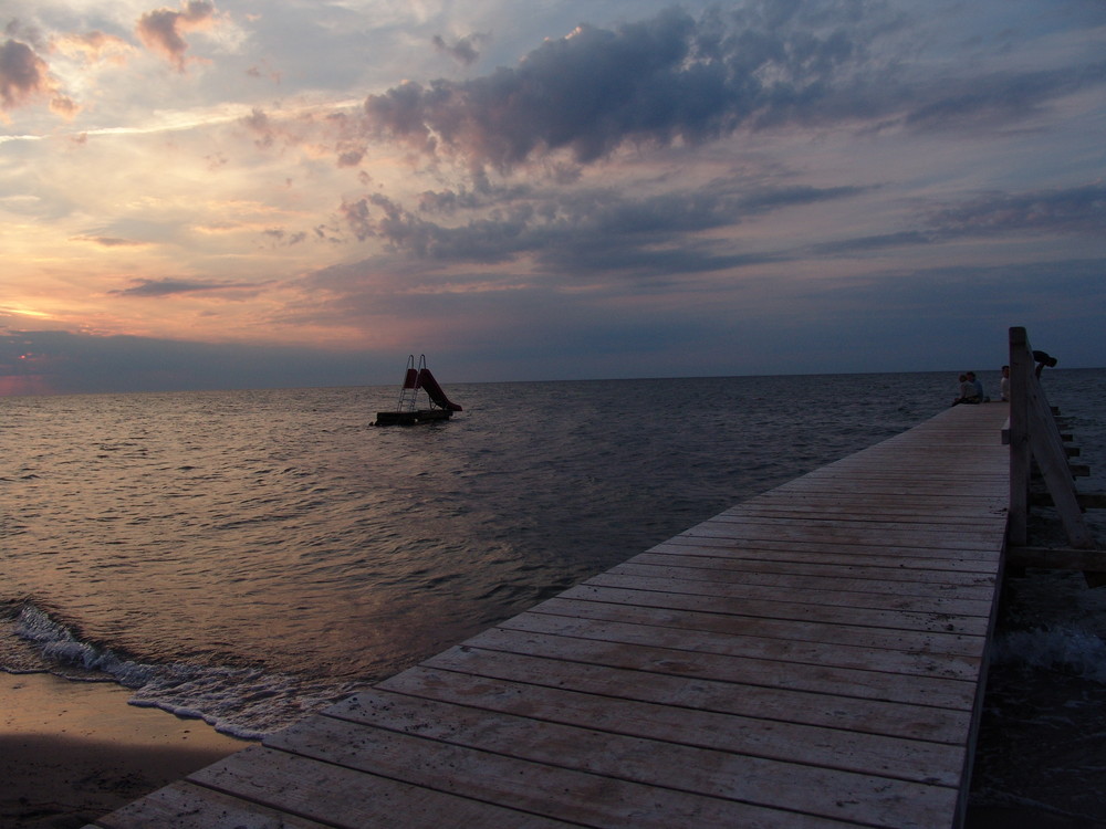 Sommerabend am Strand