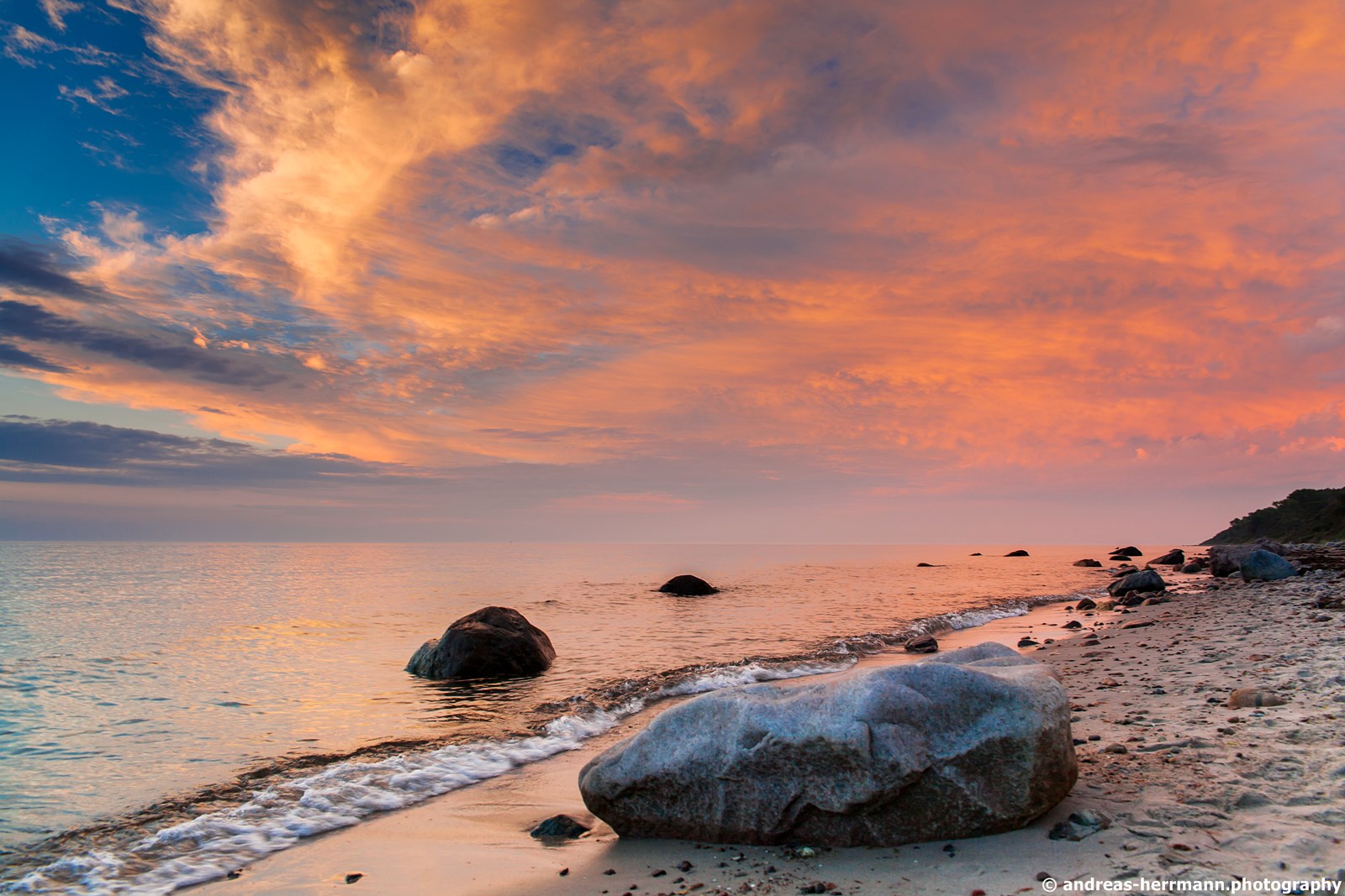 Sommerabend am Strand