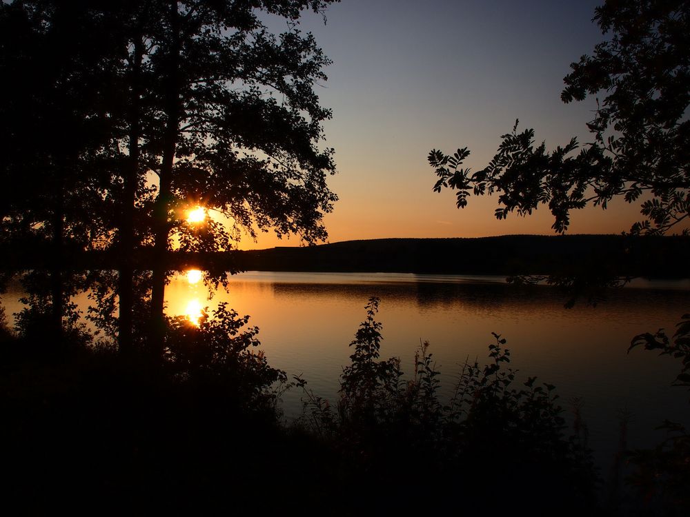 Sommerabend am Weißenstädter See