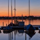 Sommerabend an der Außenalster