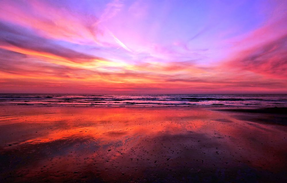 Sommerabend an der Nordsee