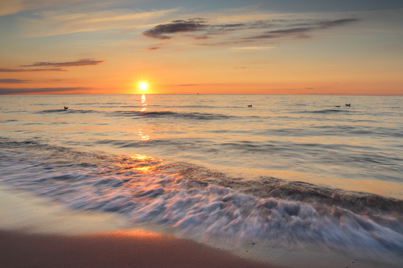 Sommerabend an der Ostsee