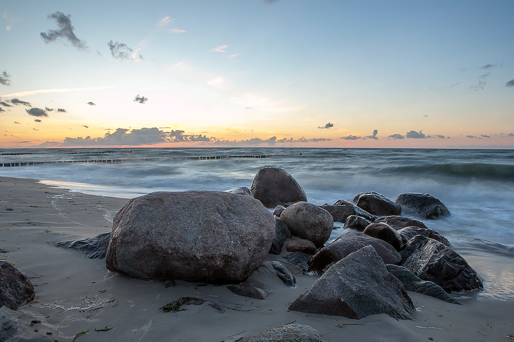 Sommerabend an der Ostsee von Frank Kaiser 